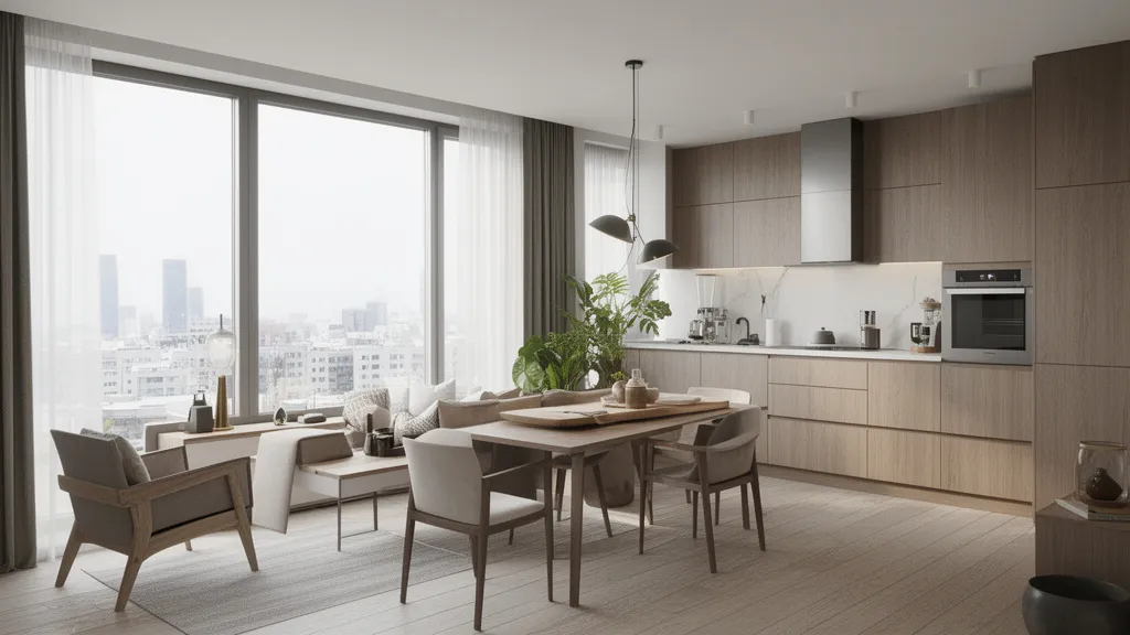 Jak urządzić funkcjonalne wnętrze w nowoczesnym apartamencie